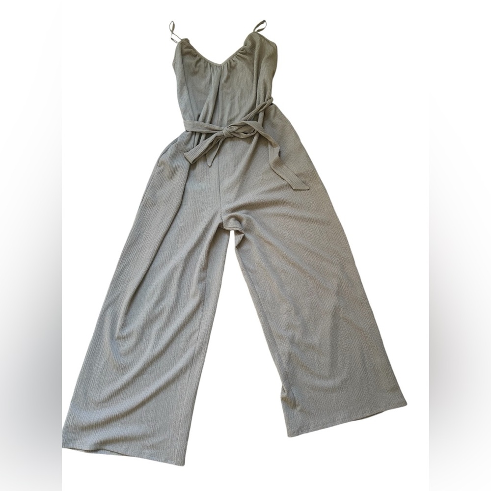 NWT - H&M - Spaghetti Strap Wide Leg Jumpsuit- L